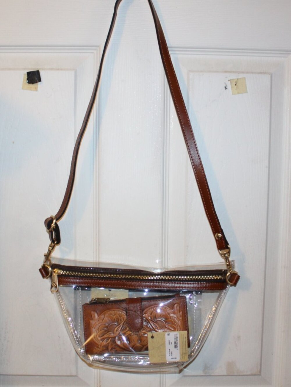 NWT Patricia Nash Tinchi crossbody & tooled wallet set. NICE! - Picture 6 of 16